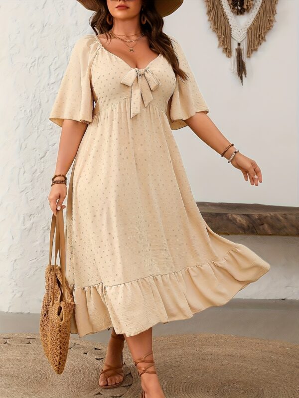 Rustic Ruffle Dress - Image 5