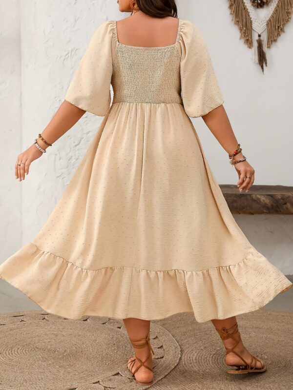 Rustic Ruffle Dress - Image 4