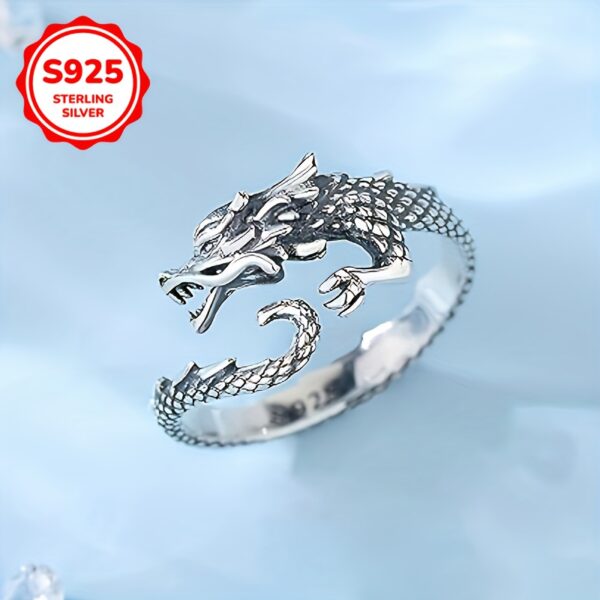 Chinese Dragon Tail Ring - Image 7