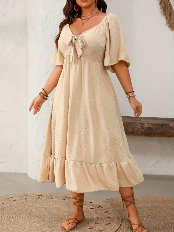 Rustic Ruffle Dress - Image 3
