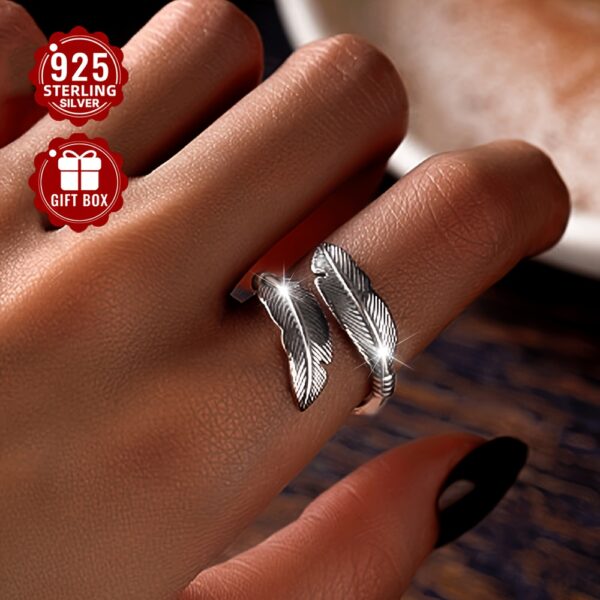 Ginkgo Feather Ring - Image 5
