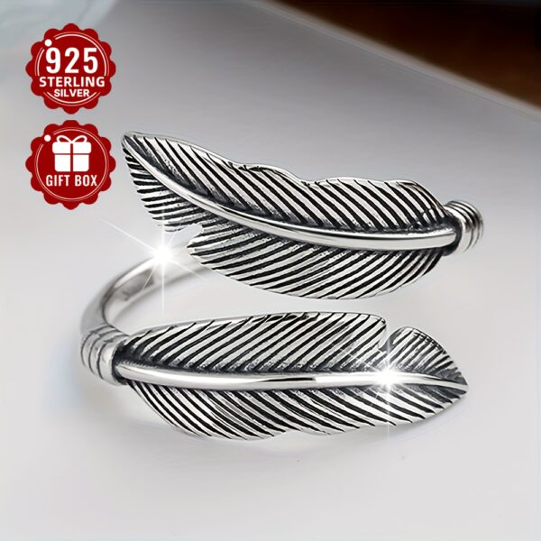 Ginkgo Feather Ring - Image 6