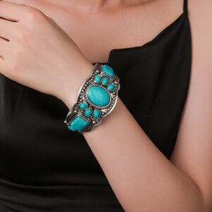 Bohemian Turquoise Cuff