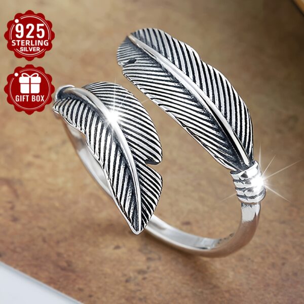 Ginkgo Feather Ring - Image 2